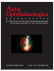 ACTA OPHTHALMOLOGICA