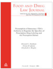  FOOD AND DRUG LAW JOURNALڿ