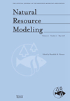 Natural Resource Modeling封面